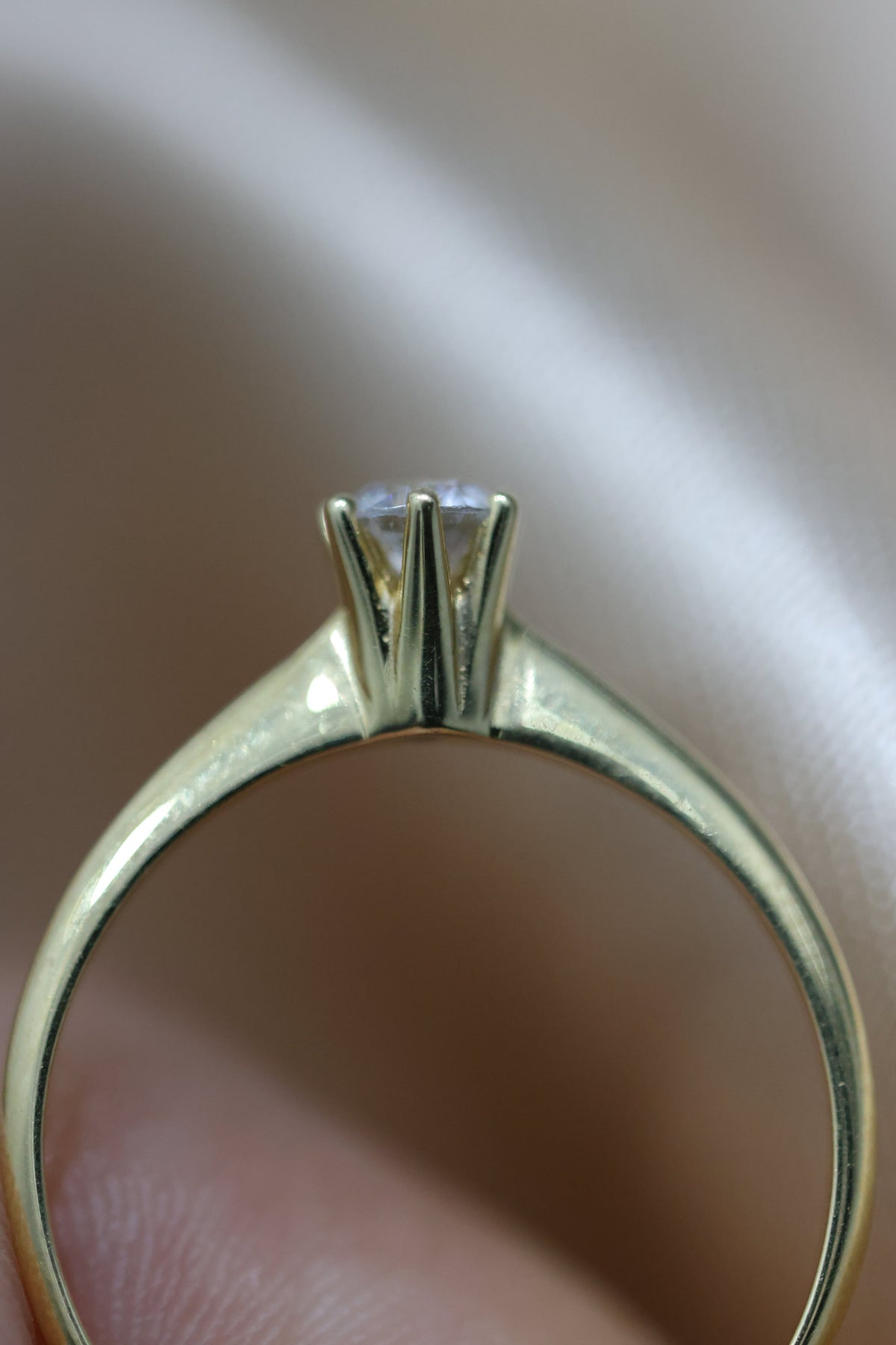 Solitaire ring #aa21