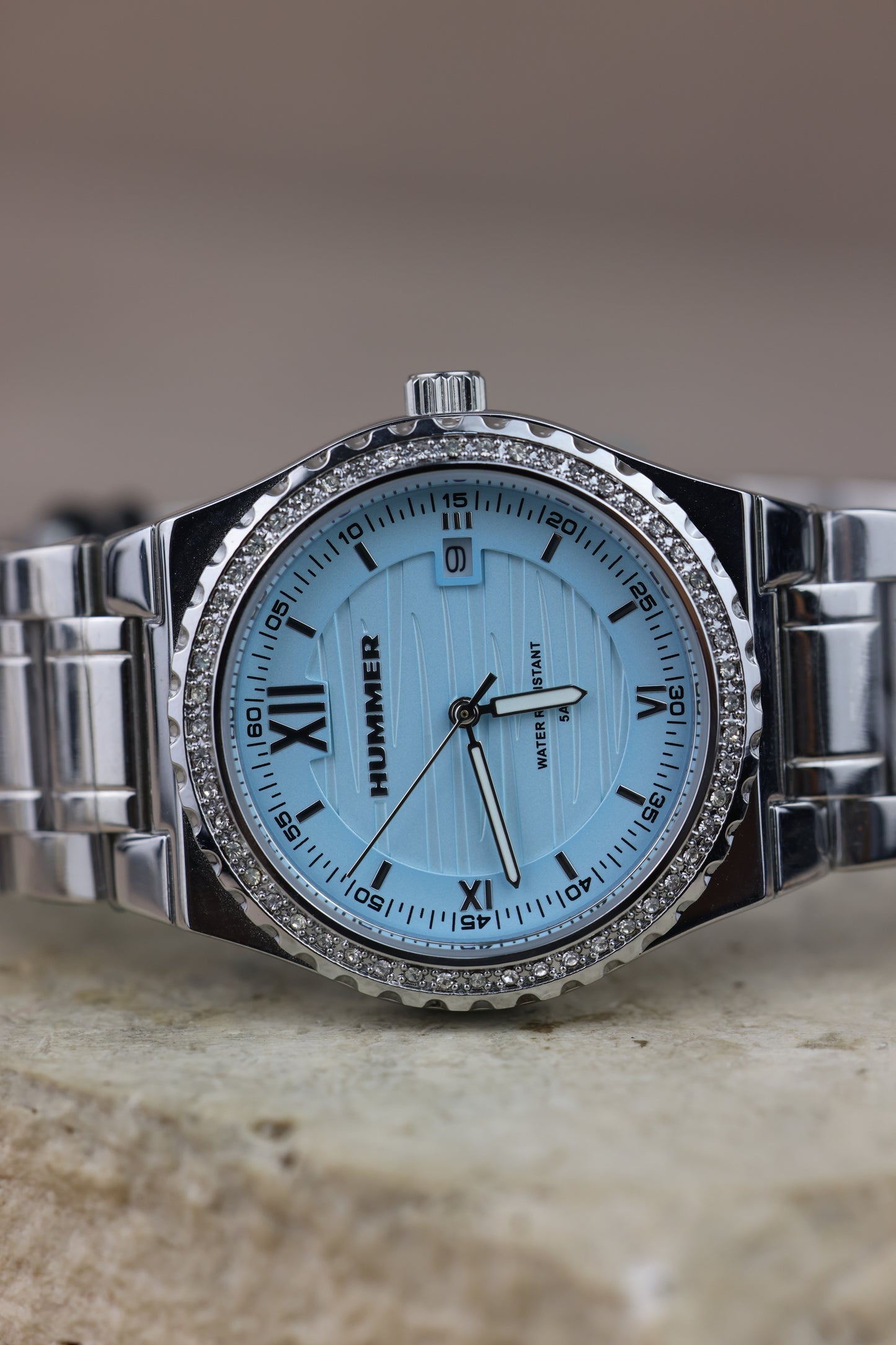 Reloj Hummer plateado #293