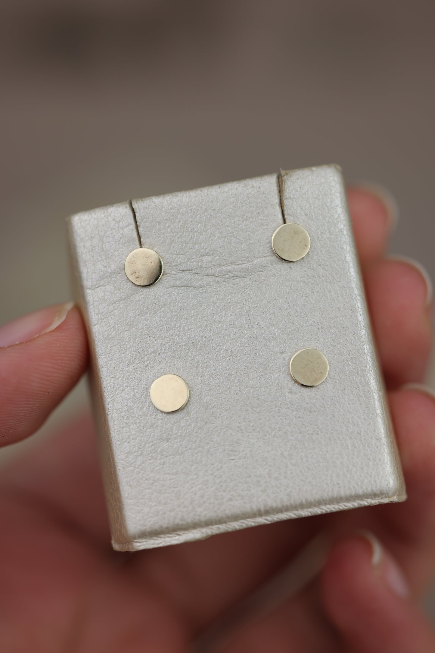 Aretes de bebe de circulitos #444