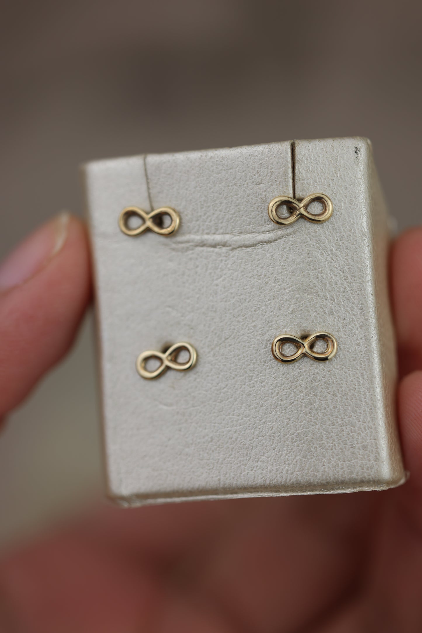 Aretes de bebe de infinito #439