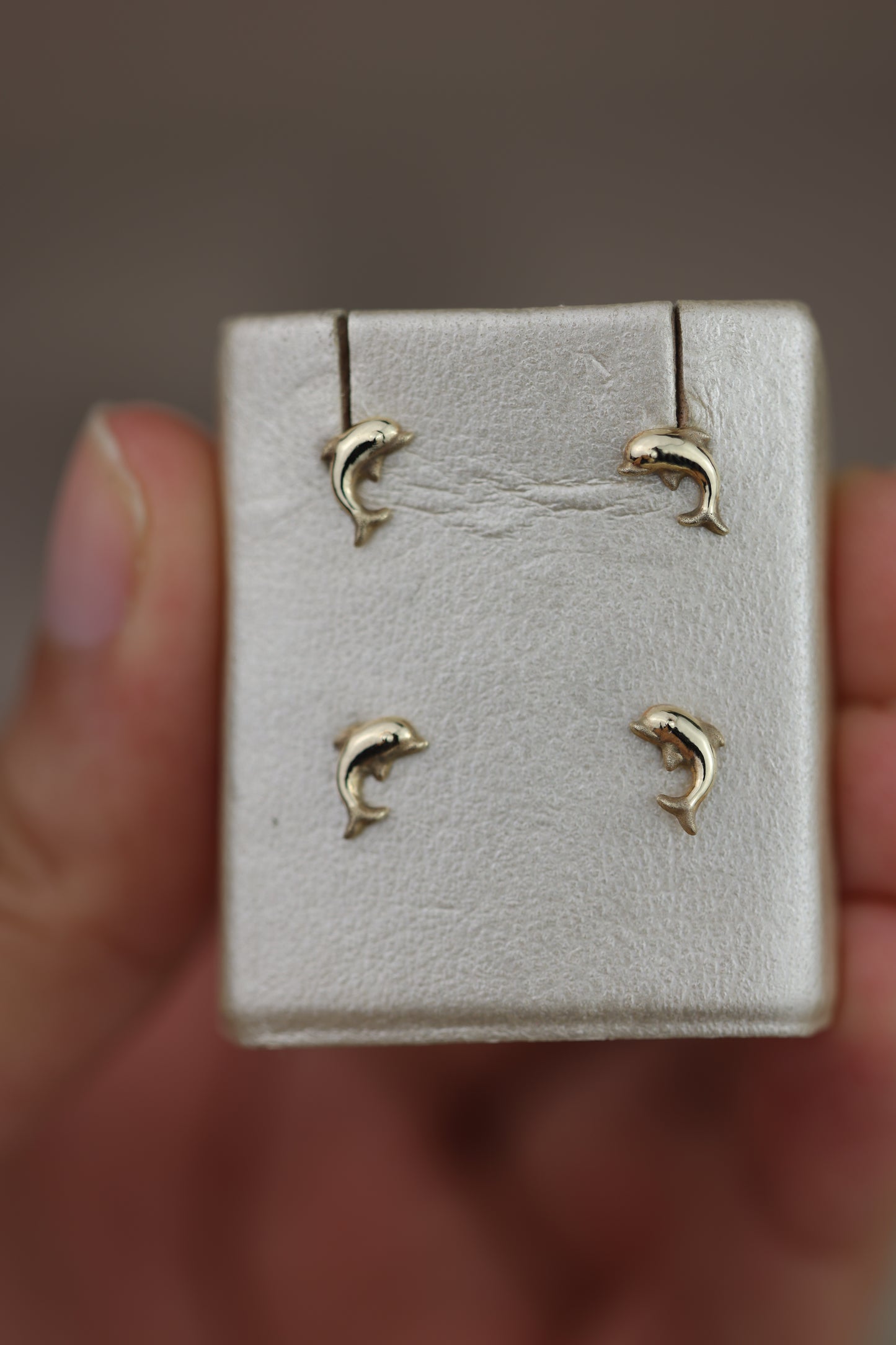 Aretes de bebe delfin #438