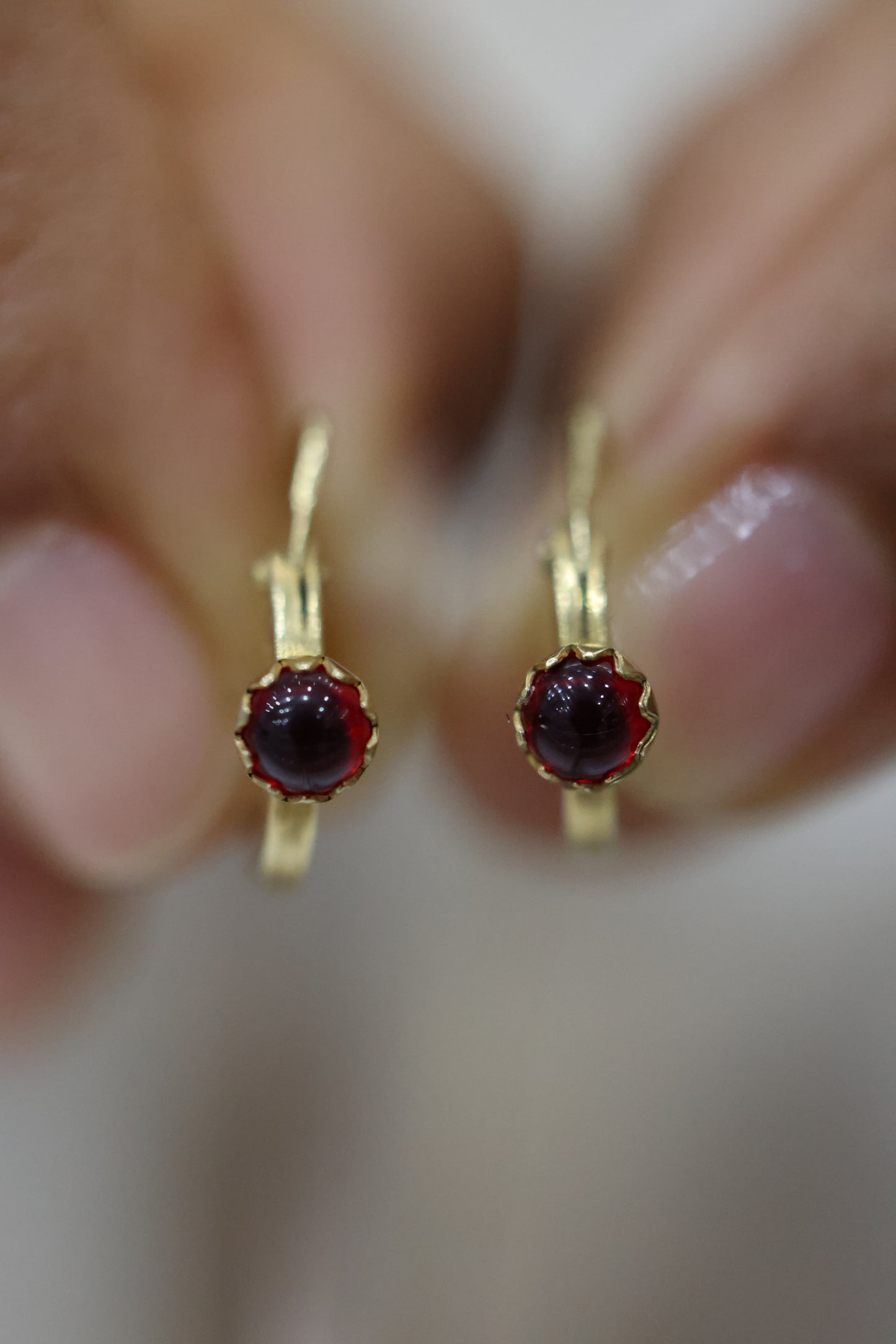 Aretes cierre ballesta #C1