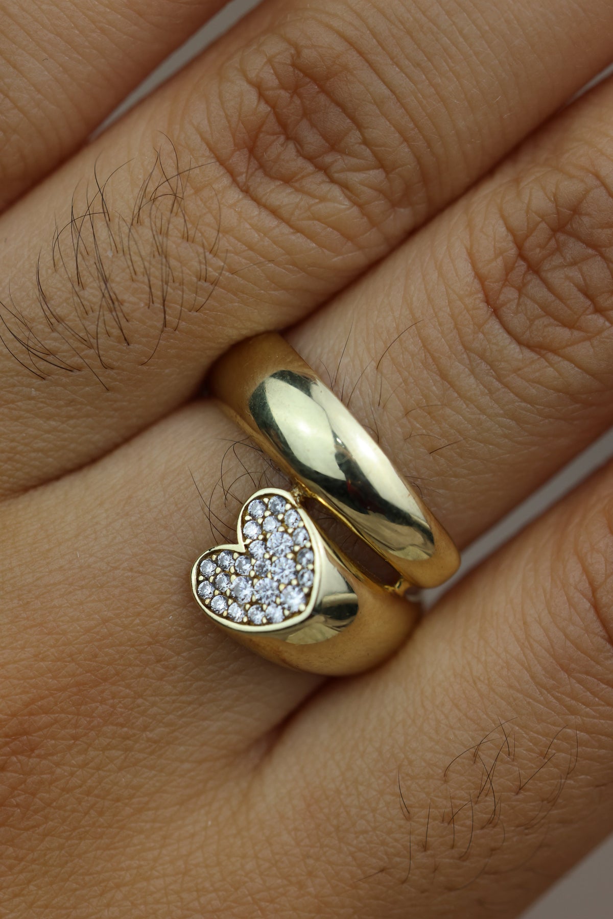 Anillo de corazón #554