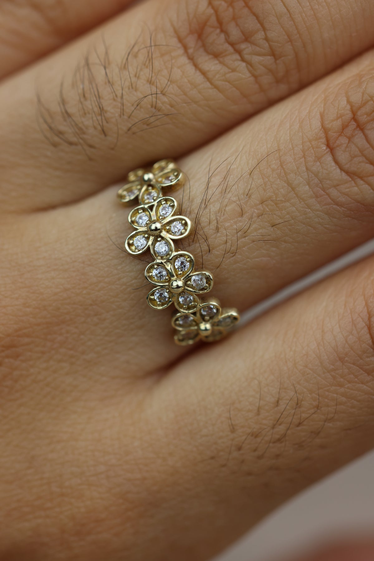 Anillo de 4 flores #553