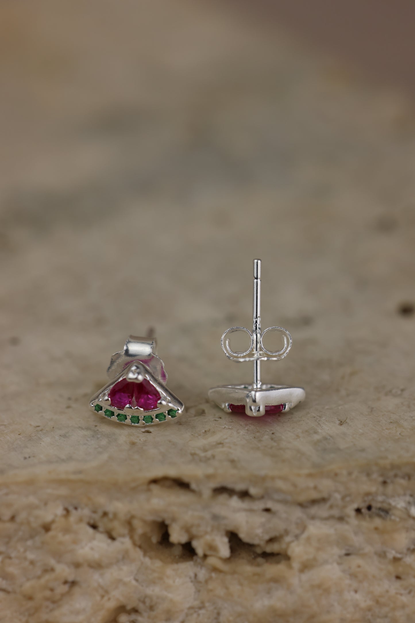 Mini sandias earrings #184