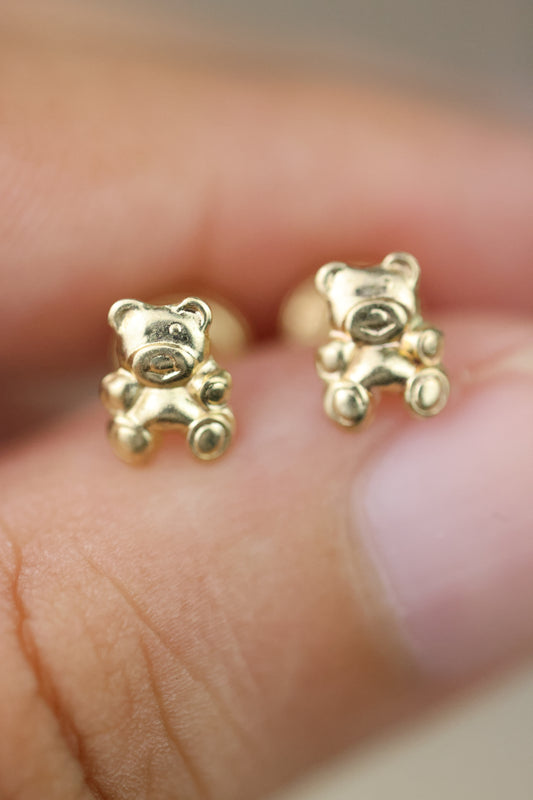 Aretes de osito #526