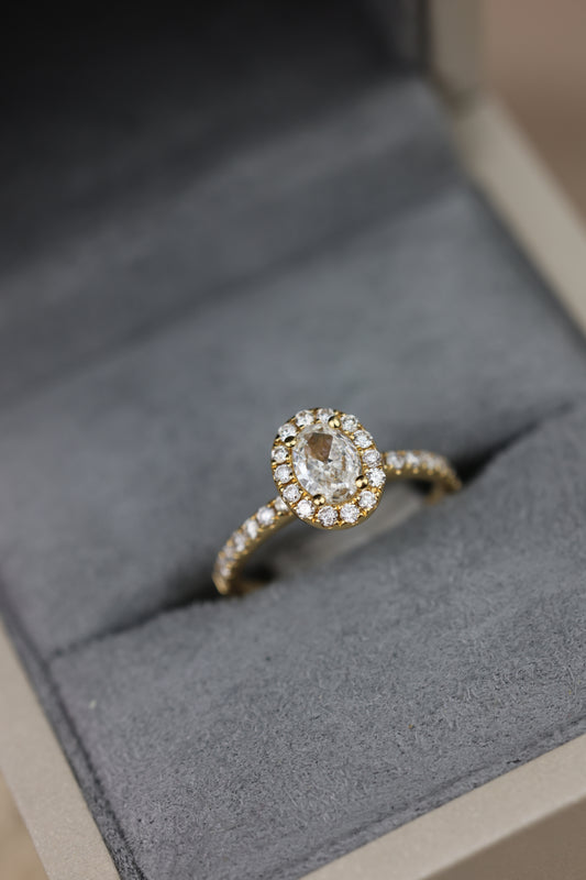 OVAL CUT RING #21983