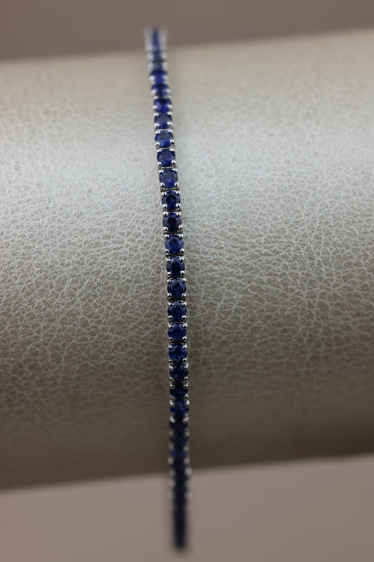 Tennis en o/b de zafiros #3482