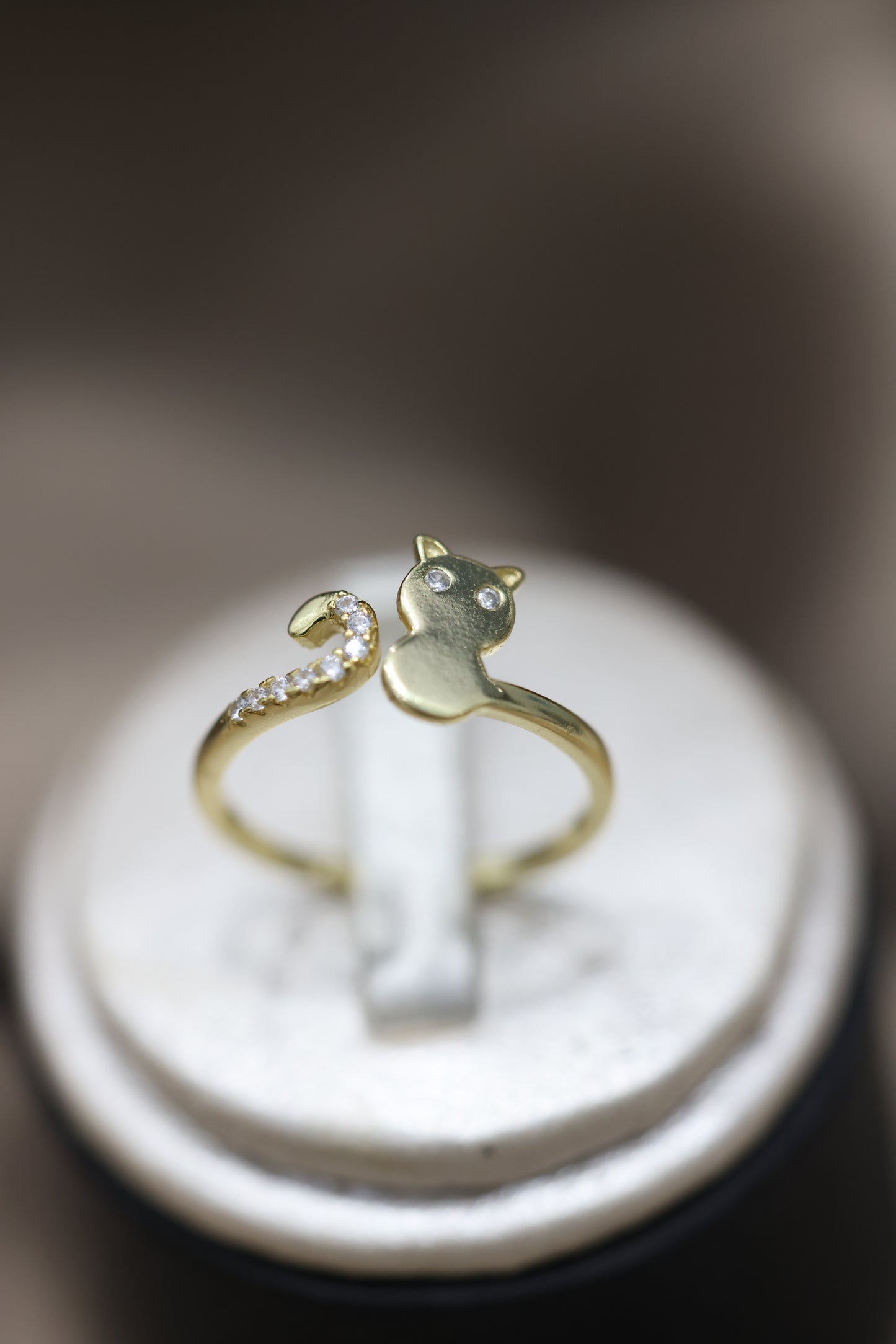 Kitten ring #A66
