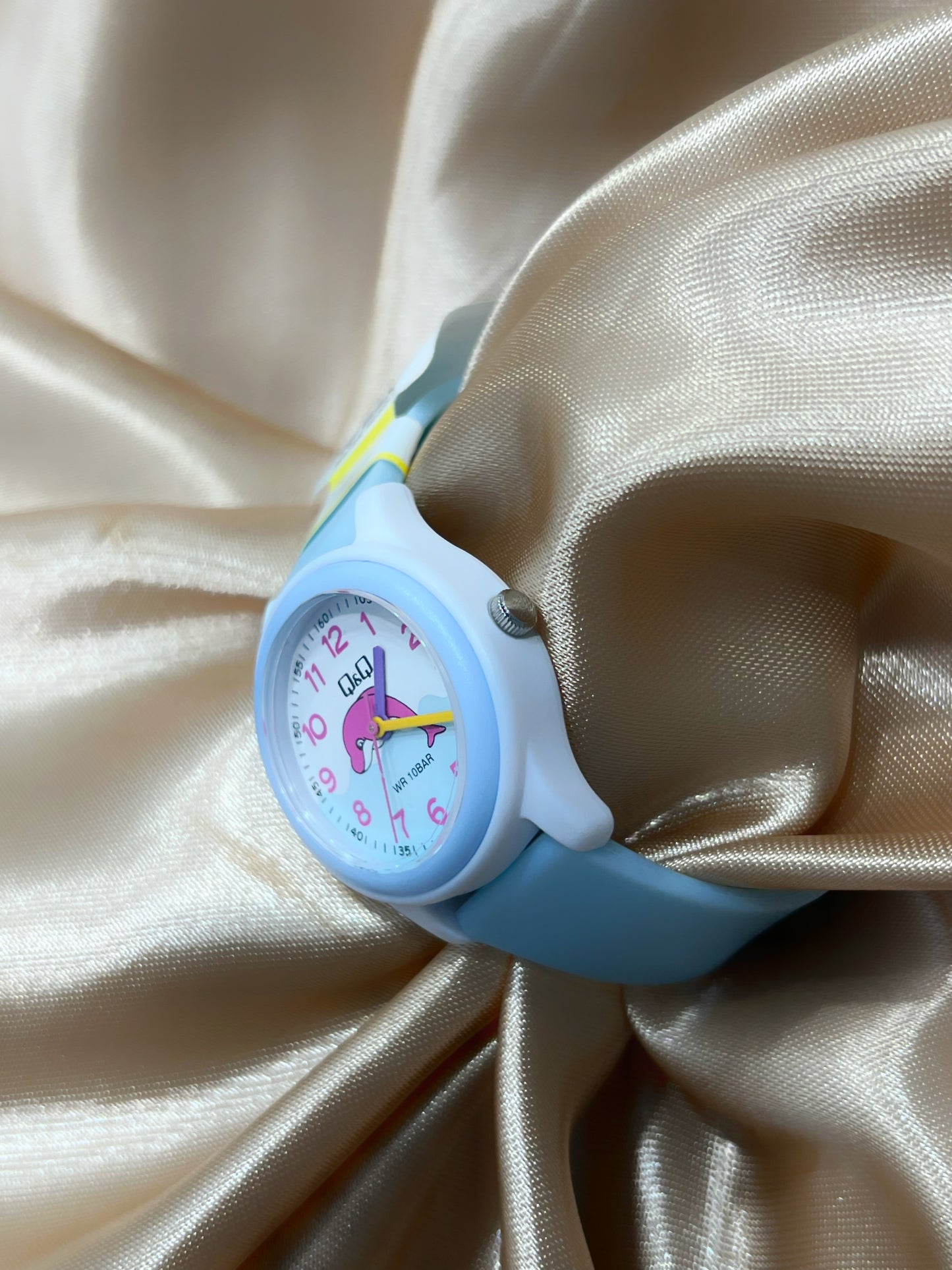 Reloj de niña celeste #A60