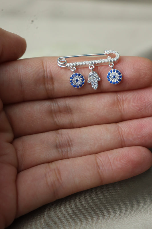 Broche con dijes #119