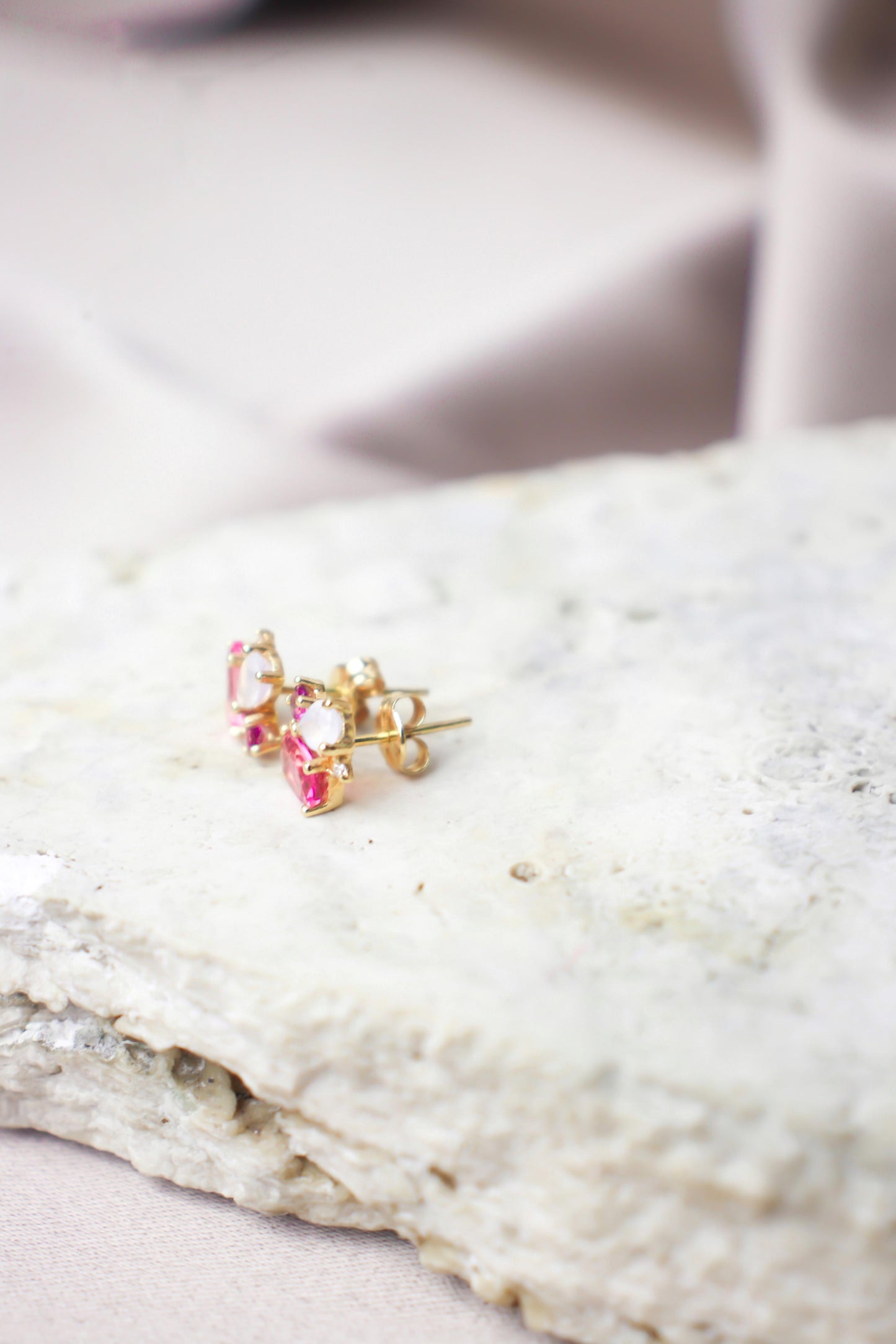 Aretes con Piedras Preciosas#10