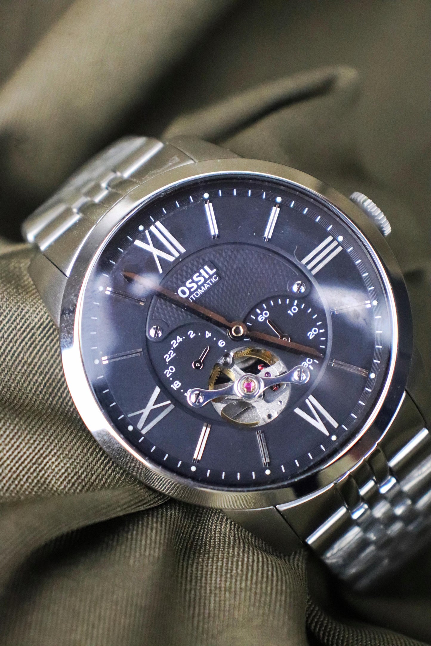 Reloj Fossil Plateado