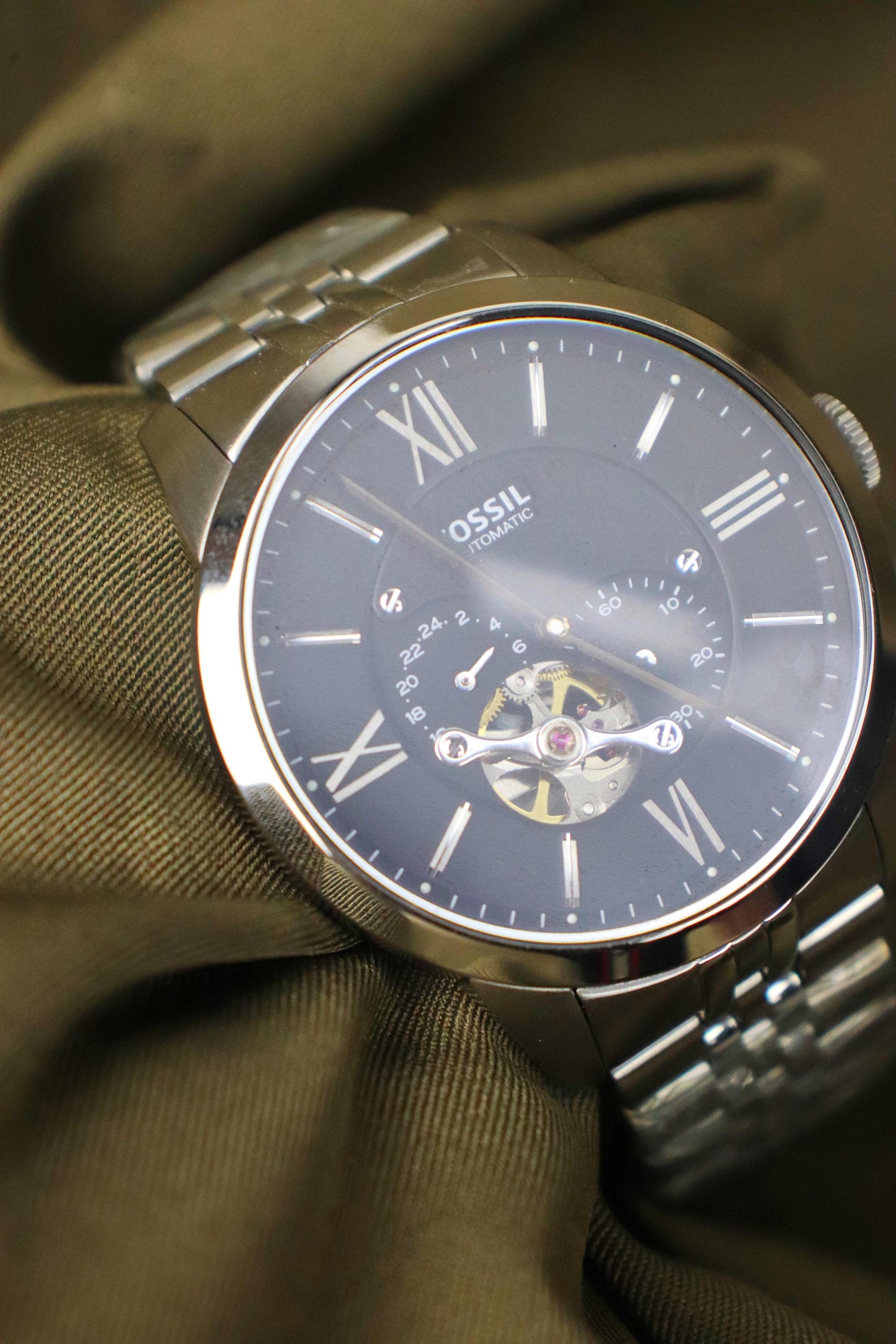 Reloj Fossil Plateado
