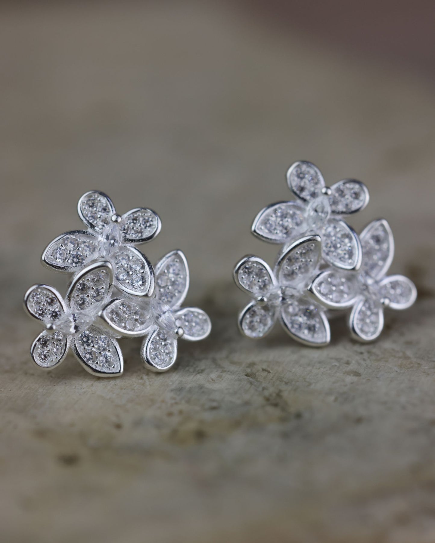 Aretes 3 mariposas #150