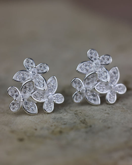 Aretes 3 mariposas #150