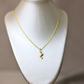 Dije de Nefertari + cadena mini gourmet #255