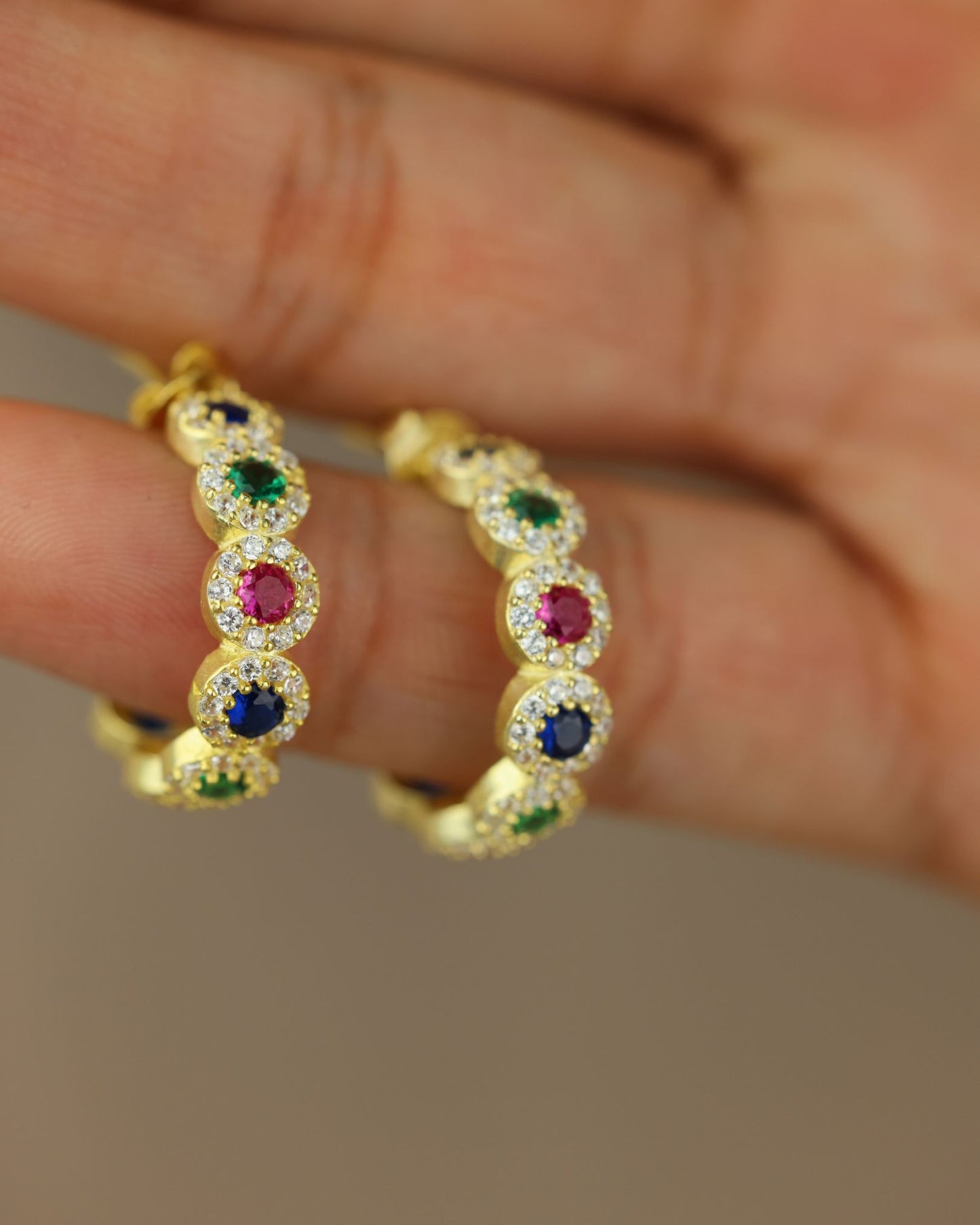 Aretes de colores #152