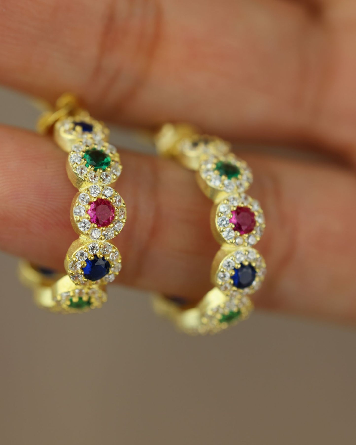 Aretes de colores #152