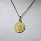 Dije de San Benito mediano + cadena veneciana #256