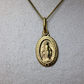 Dije de La Milagrosa pequeña + Cadena veneciana #259