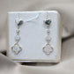 Aretes colgantes corazón #A69