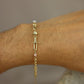 three-tone bead bracelet #604