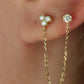 Diamond chain studs #14853