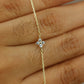 White little flower bracelet #600