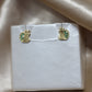 Aretes manzanitas verdes #aa15