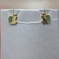 Aretes manzanitas verdes #aa15