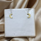 Aretes de luna #aa15