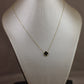 Collar con flor negra #603