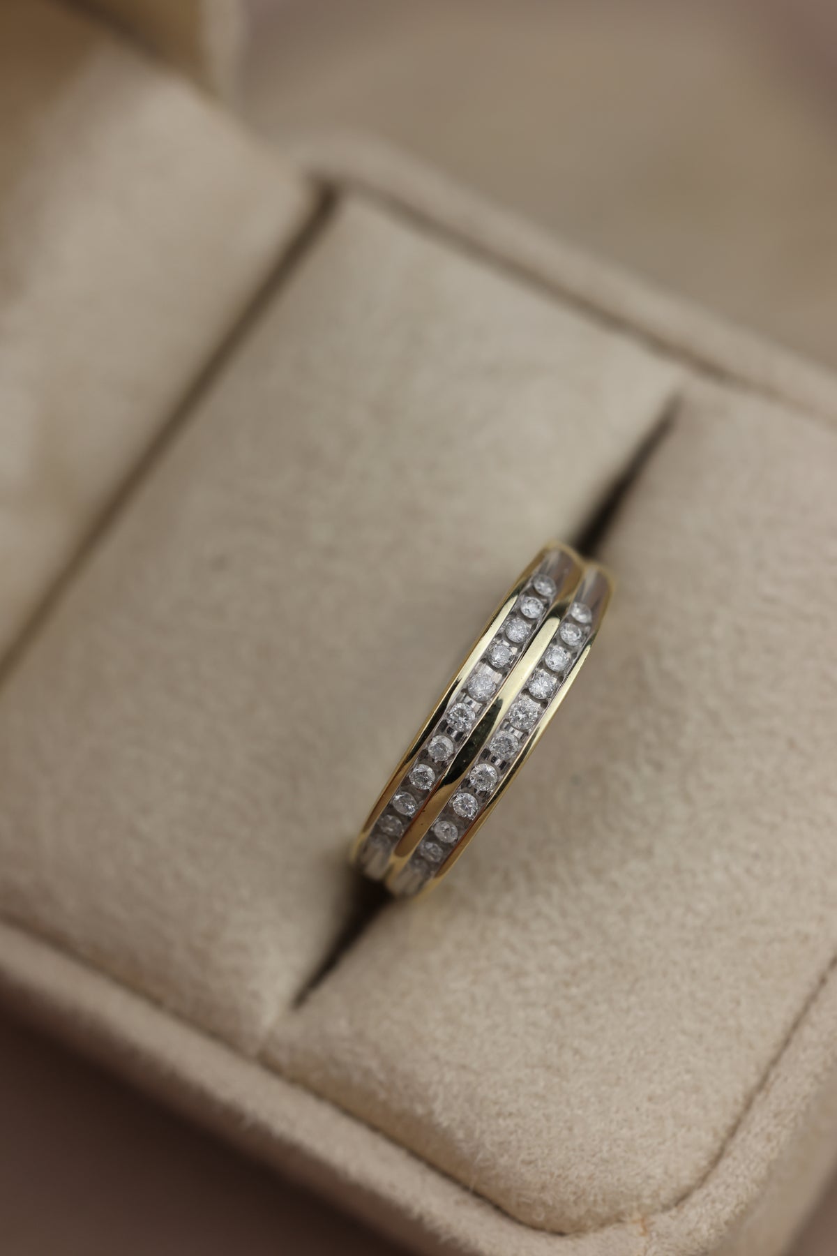 Doble diamond band