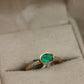 Emerald oval cut