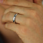 Banda de matrimonio para caballero #283