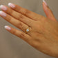 Solitaire diamond ring
