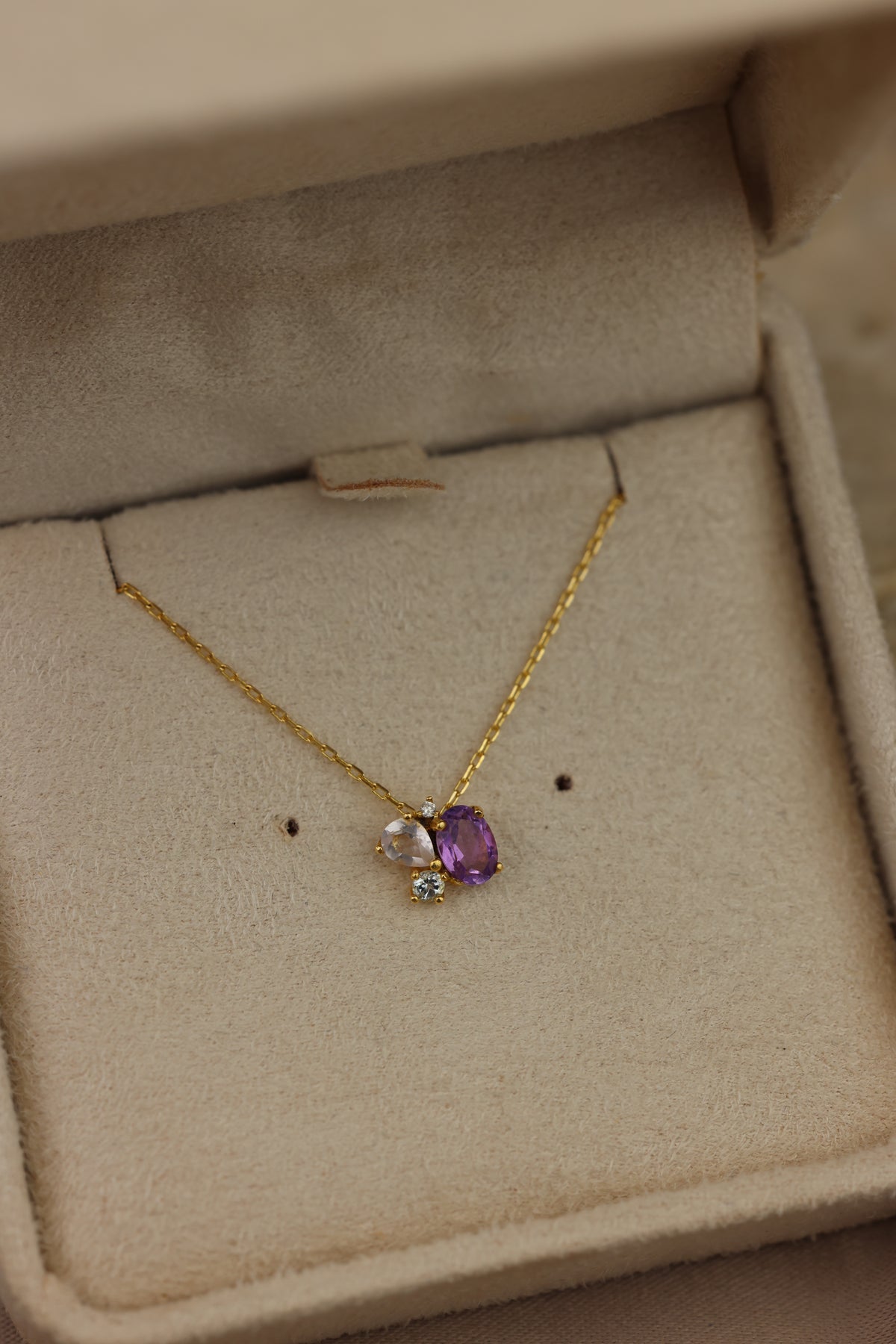 Amethyst necklace