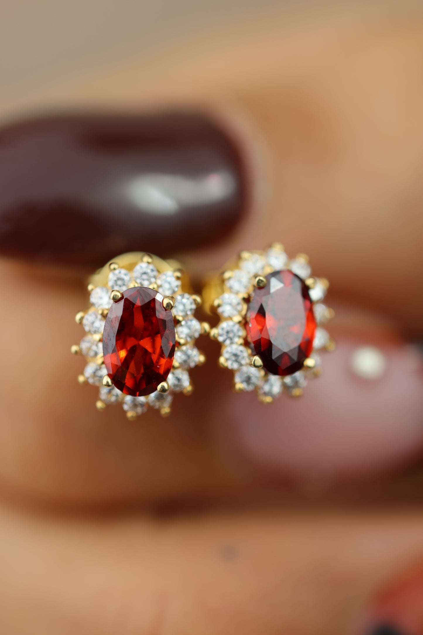 Aretes ovalados #541