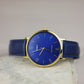Reloj Casio pulso azul marino #287
