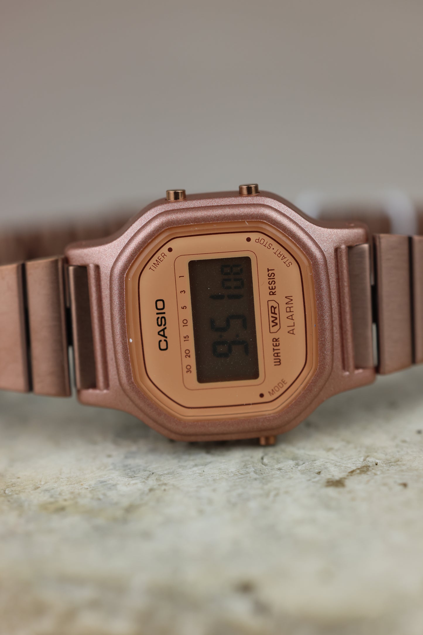 Reloj Casio rose gold pequeño #285