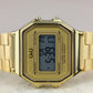 Reloj dorado marca Q&Q #292