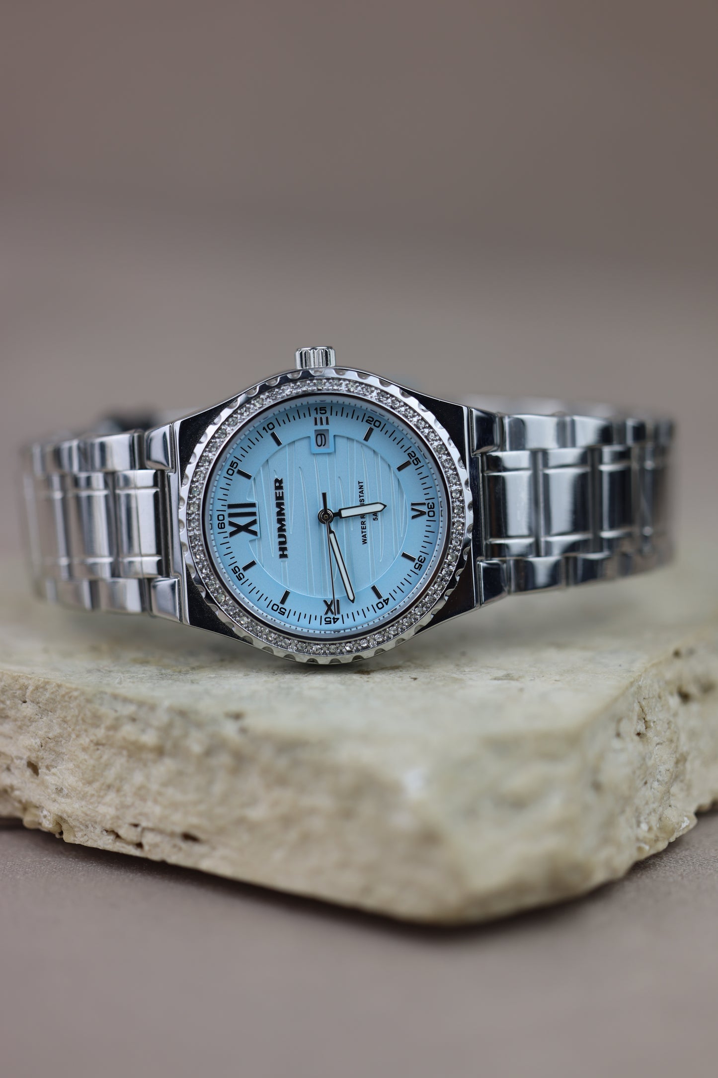 Reloj Hummer plateado #293