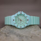 Reloj Q&Q verde aqua #313