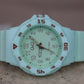 Reloj Q&Q verde aqua #313
