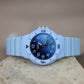 Reloj Q&Q celeste #314