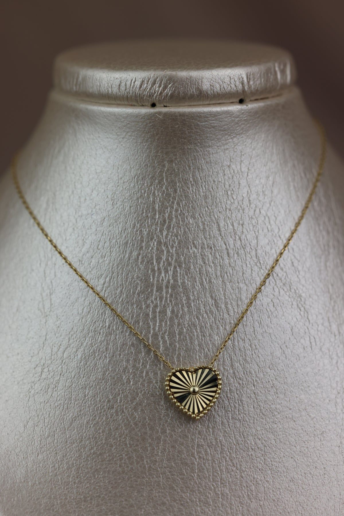 Collar dije de corazón #628
