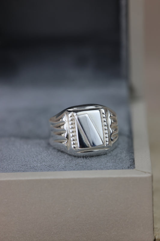 Anillo de plata #324