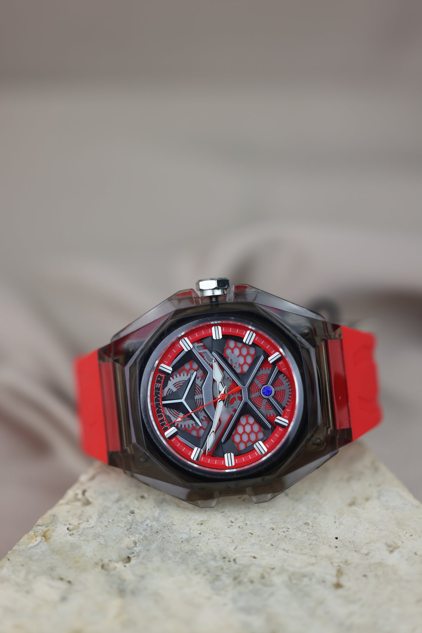 Reloj Hummer rojo #332