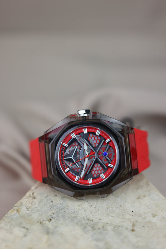 Reloj Hummer rojo #332